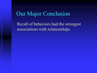 Other Cognitive RepresentationsPositive and negative evaluations (attitudes).Evaluations of products.Objects, such as CEOs, spokespersons, members, recipients of benefits, technology, stock, lawsuits, guns, hunting, war, blood, disasters, tax, social security number, and welfare. 