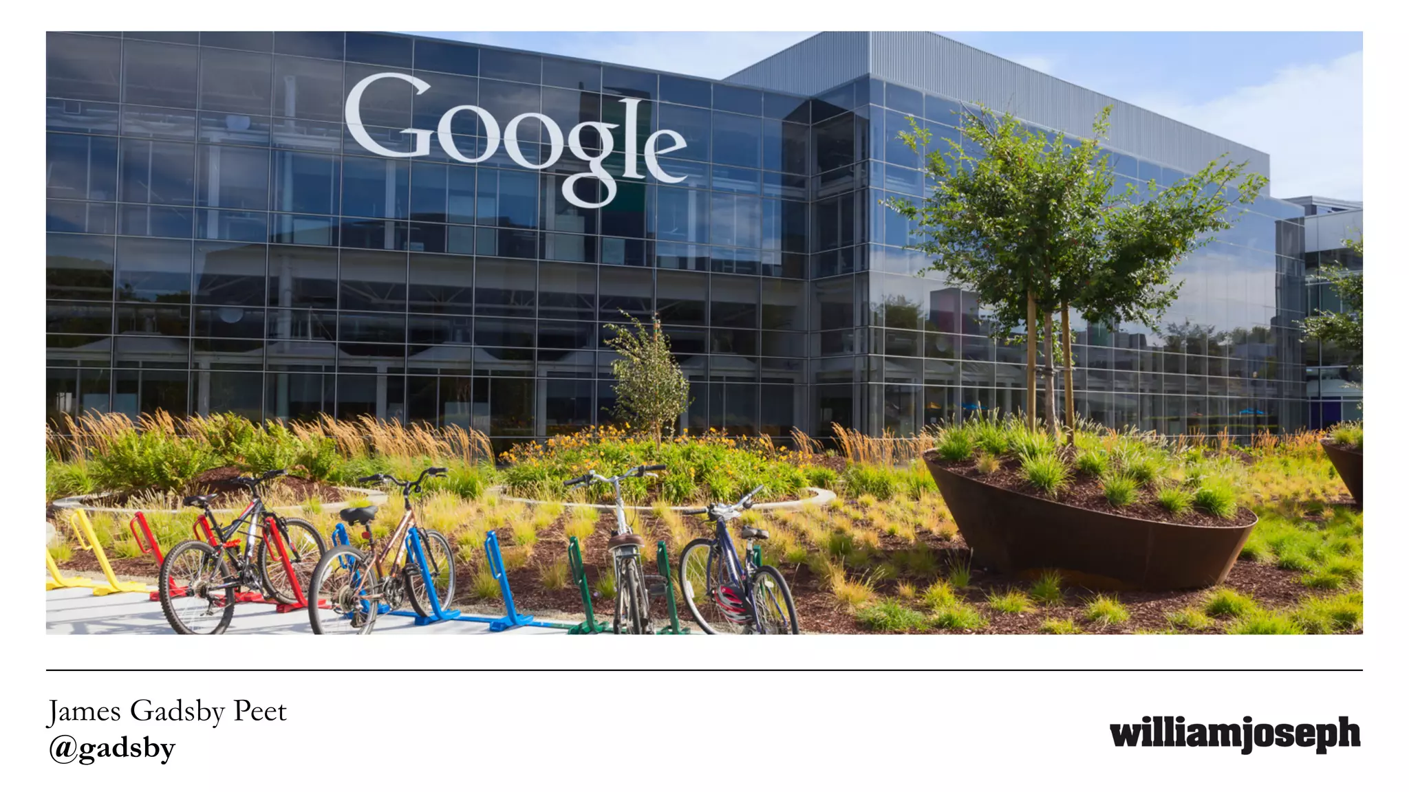 James Gadsby Peet
@gadsby
 