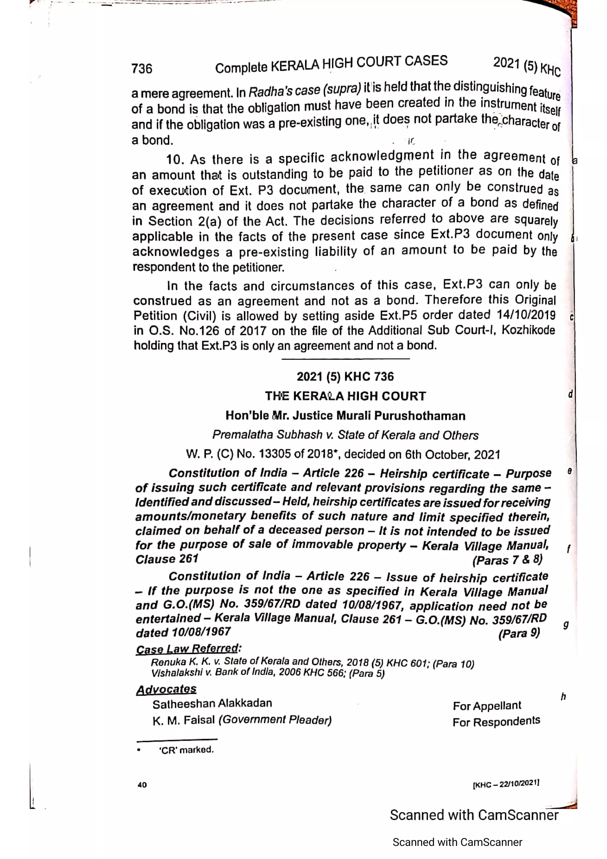 Legal Heirship certificate Kerala restrictions James adhikaram land matter consultant 9447464502