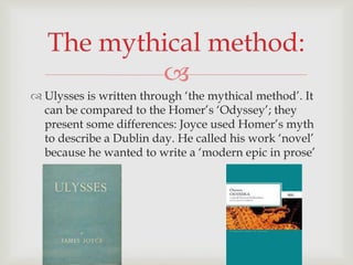James joyce | PPTX