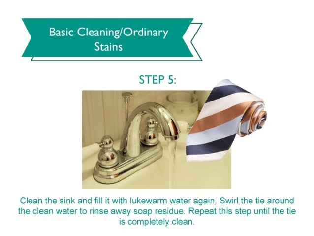 How to Properly Clean Up Polyester Ties