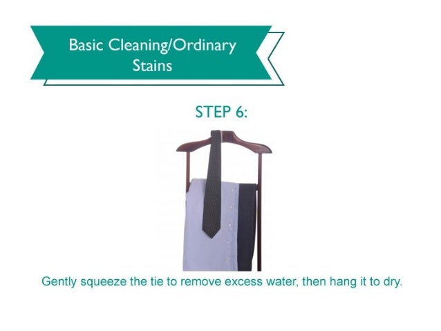 How to Properly Clean Up Polyester Ties