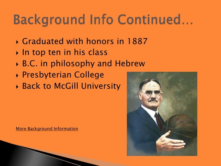 James Naismith Basketball