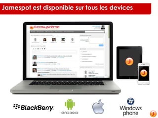 Jamespot est disponible sur tous les devices
 