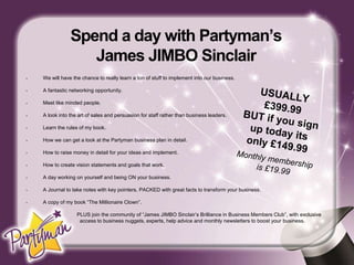 James Sinclair - The Millionaire Clown