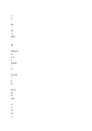 t
o
be
at
o
mic.
B.
Descri
b
e a
s
cenar
i
o
in wh
i
c
h
an u
p
d
ate
o
f
A
m
o
 