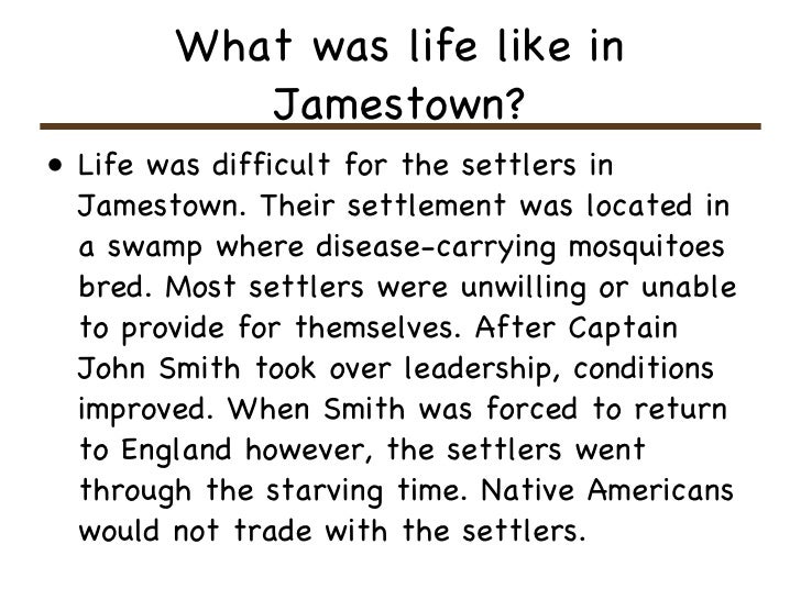 Worksheets Jamestown Worksheet jamestown powerpoint 19