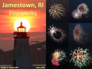 Jamestown Rhode Island Independence Day Fireworks 2023-07-06