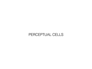 PERCEPTUAL CELLS
 