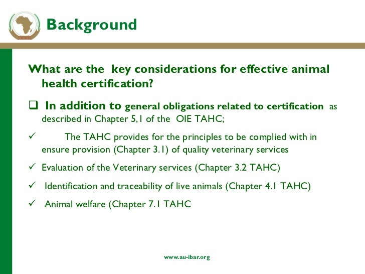 Somali livestock certification project (SOLICEP)