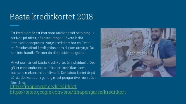 Jämför kreditkort - hitta bästa kreditkortet för din ekonomi