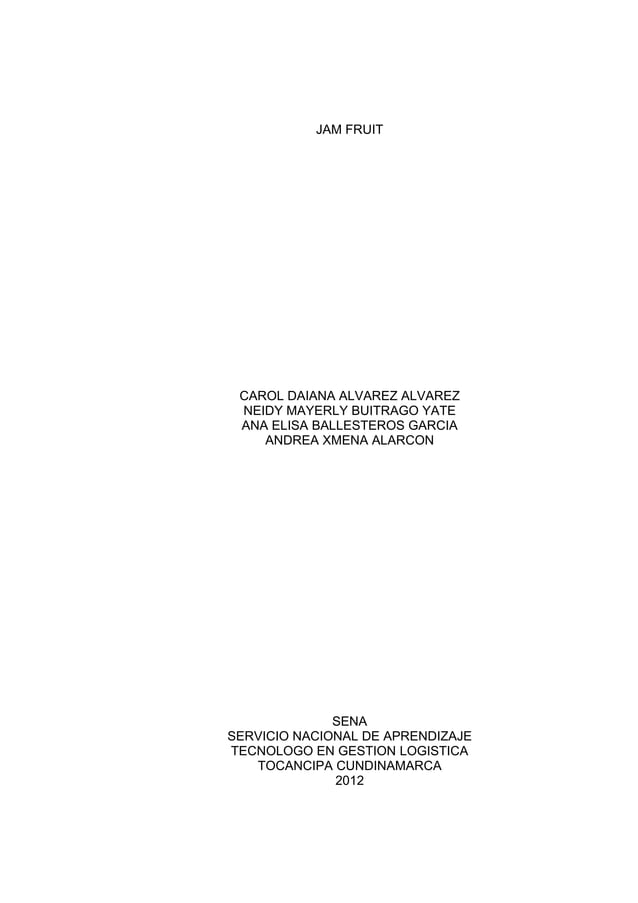 Jam fruit final.proyecto