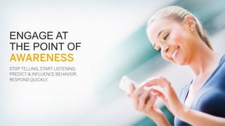 19TH CENTURY
ENGAGEMENT
Sales & Marketing Funnel

Awareness
Interest
Desire
Action

 