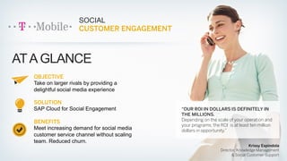 ENGAGING THE
CONNECTED CUSTOMER

AT A GLANCE
OBJECTIVE
Engage with existing customers –
provide better user experience, info, value
SOLUTION
SAP precision retailing
BENEFITS
Increase customer communication, brand
awareness and improve brand image.

STM NEEDED NEW WAYS TO ENGAGE THE
CONNECTED CUSTOMER,
in order to increase ridership and give customers
reasons to take public transit. Cloud-based SAP
Precision Retailing helped them connect several
hundreds retailers and other venues to their
customers in real-time using mobile and
in-memory computing to deliver compelling,
personalize oﬀers.”
Pierre Bourbonniere, Head of Marketing, STM

 