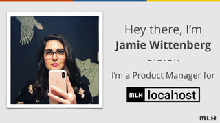 Hey there, I’m
Jamie Wittenberg
I’m a Product Manager for
 