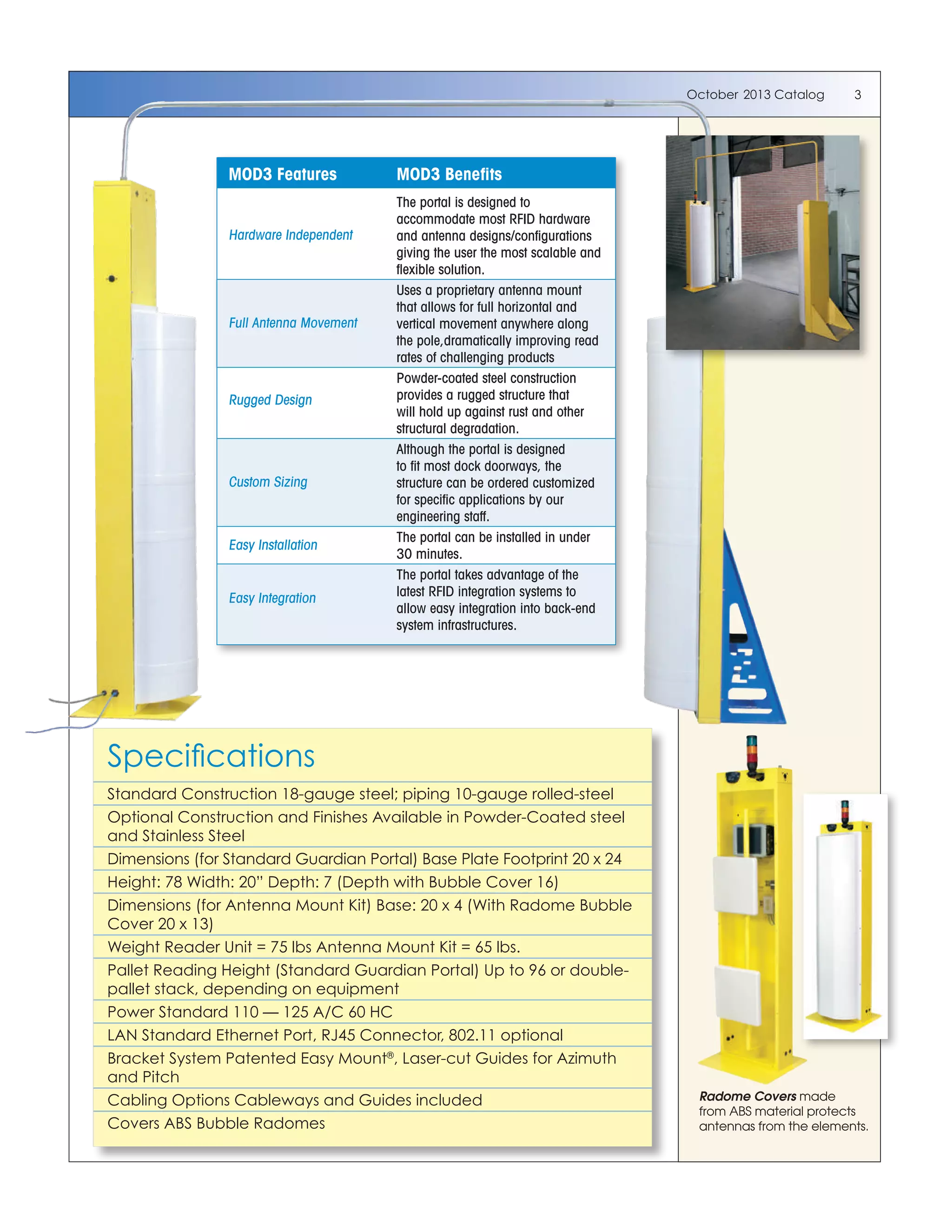 Quick & Easy RFID Deployments Jamison RFID Portals and Enclosures