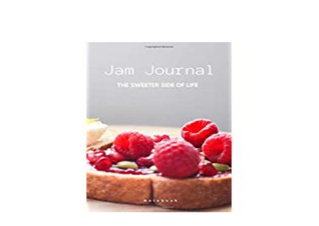 BOOK_HARCOVER LIBRARY Jam journal Jam notebook food journal Books Jam…