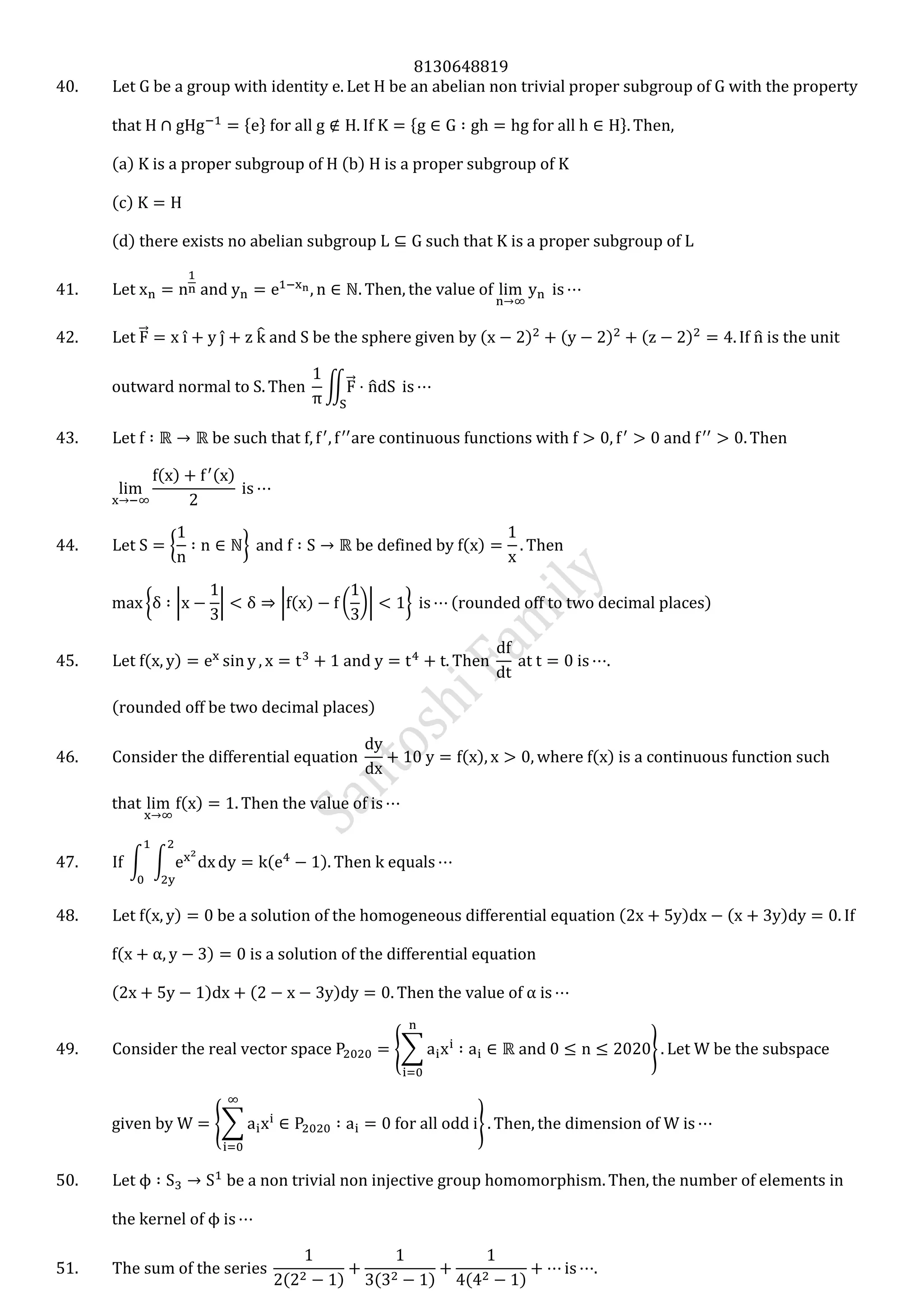 8130648819
* + * +
( ) ( )
( )
( )
⃗ ̂ ̂ ̂ ( ) ( ) ( ) ̂
∬⃗ ̂
( ) ( )
{ } ( )
{ | | | ( ) ( )| } ( )
( )
( )
( ) ( )
( )
∫ ∫ ( )
( ) ( ) ( )
( )
( ) ( )
{∑ }
{∑ }
( ) ( ) ( )
 