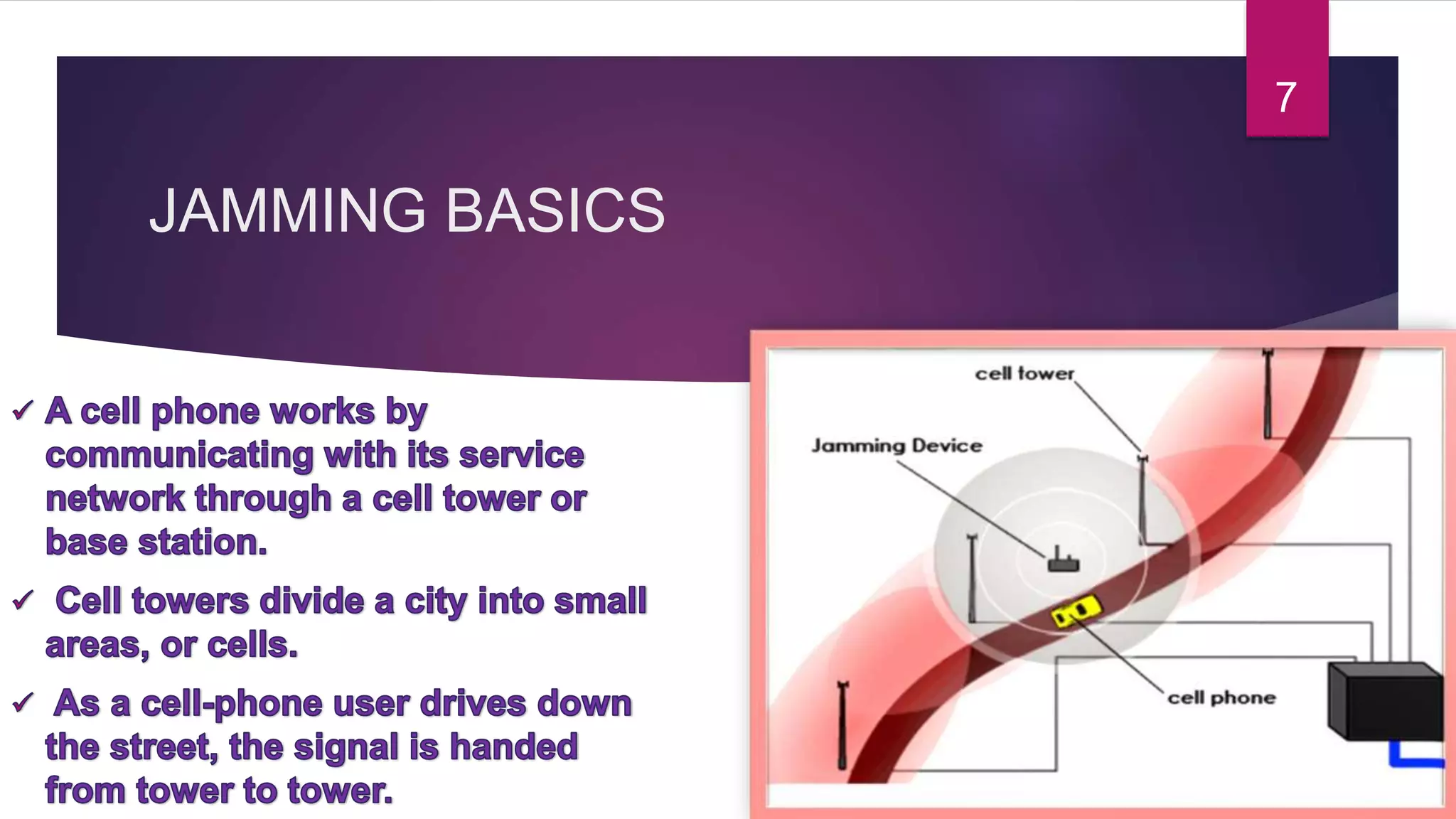 Jamming Devices and how they works? | PPTX