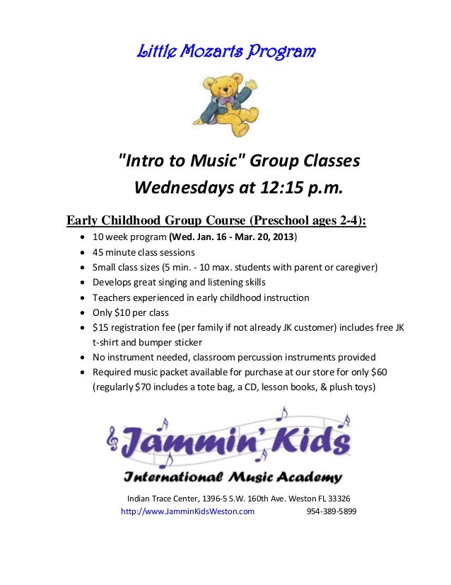 little mozarts classes piano lessons in weston florida piano class flyers