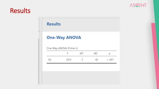 Jamovi for statistical data analysis | PDF