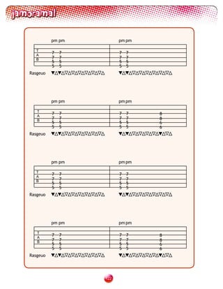 pm pm         pm pm

  T
  A
          7   7         7   7
  B       7   7         7   7
          5   5         5   5
          5   5         5   5
Rasgeuo




          pm pm         pm pm

   T
          7   7         7   7   8
   A
   B      7   7         7   7   8
          5   5         5   5   6
          5   5         5   5   6
Rasgeuo




          pm pm         pm pm

  T
  A
          7   7         7   7
  B       7   7         7   7
          5   5         5   5
          5   5         5   5
Rasgeuo




          pm pm         pm pm

   T
          7   7         7   7   8
   A
   B      7   7         7   7   8
          5   5         5   5   6
          5   5         5   5   6
Rasgeuo




                  122
 