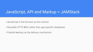 JAMStack | PPTX