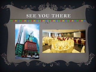SEE YOU THERE
 