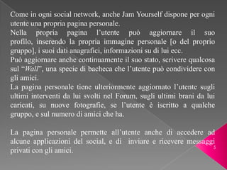  Il terzo blocco, quasi nella parte inferiore della pagina, si concentra in tre grandi riquadri, dei quali, il primo è costituito da una serie di link che collega a dei Download su I Tunes, il secondo informa sui concerti in programma, il terzo informa sulle news generali dal mondo della musica.