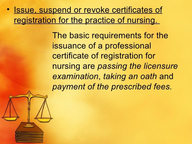 Nursing Regulations _1/19/09 Lec