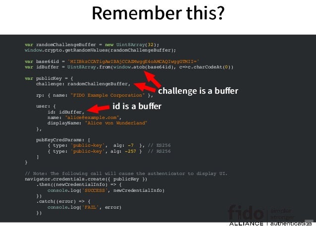 key generate rs256 Webauthn Tutorial