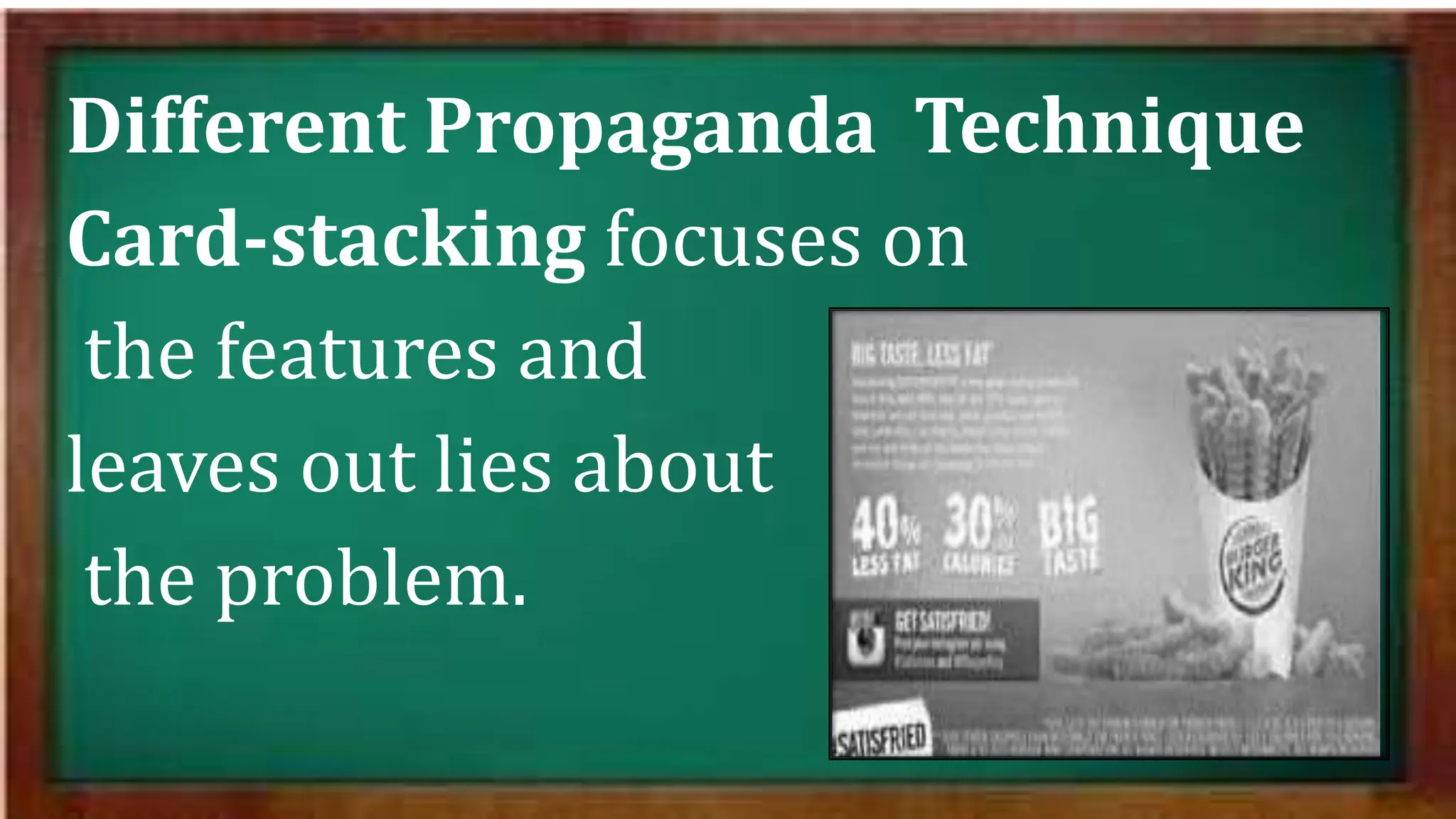 propaganda devices and technique in English 6 | PPTX