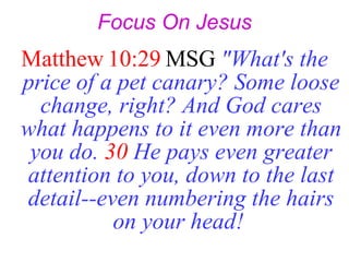 Focus On Jesus ,[object Object]