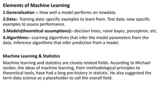 Machine learning | PPT