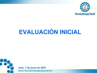 EVALUACIÓN INICIAL 