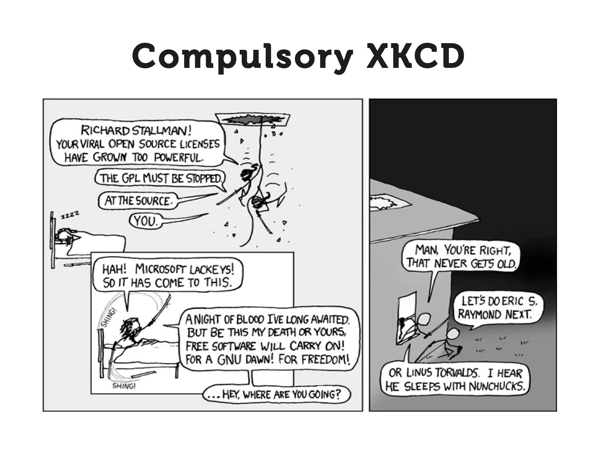 Compulsory XKCD
 