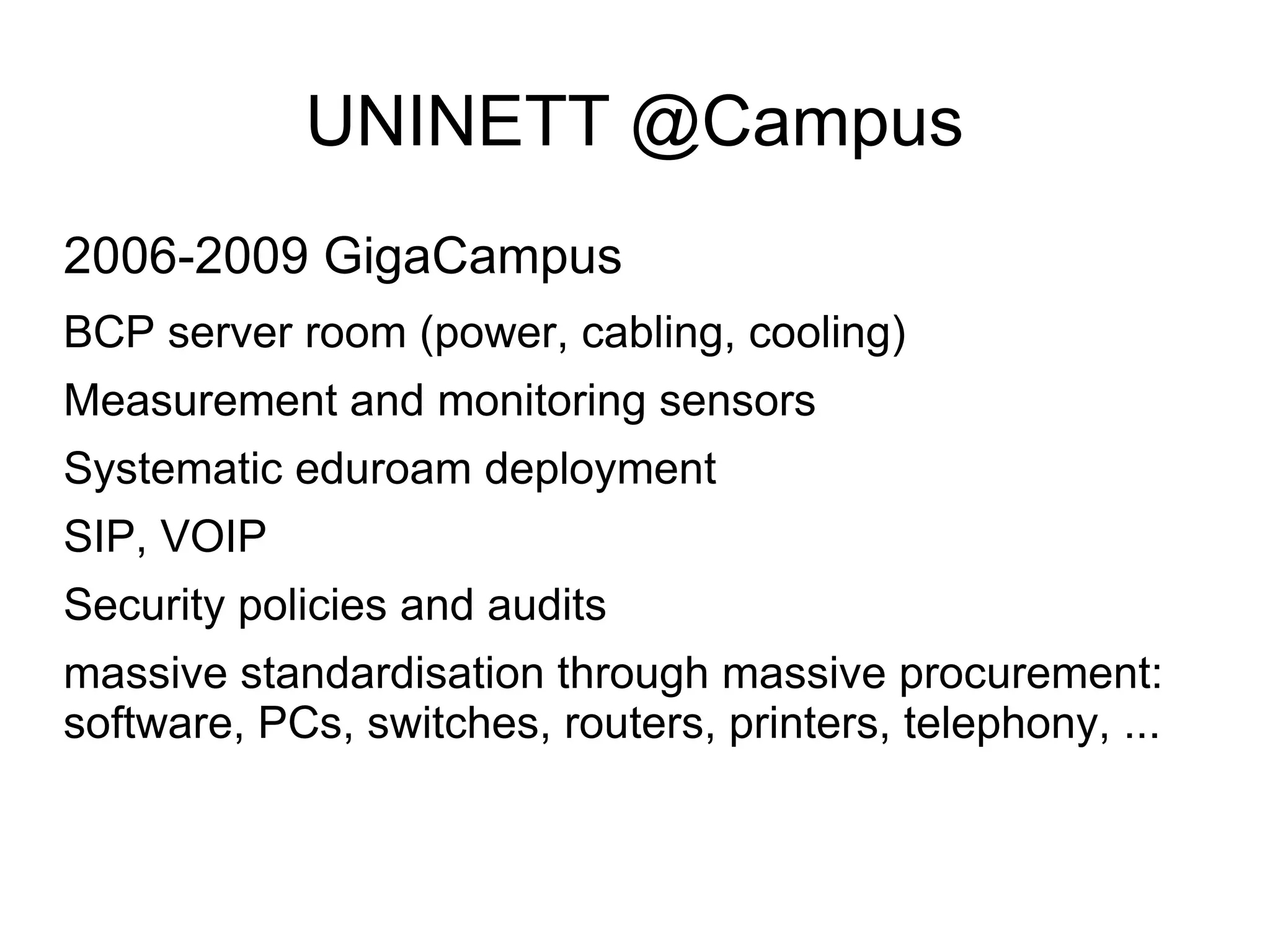 Training and competence building 