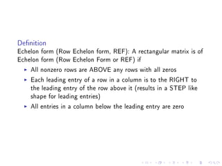Ref Rref Or Neither Linear Systems of Linear Equations, RREF | PDF