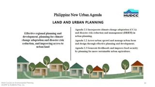 Short Course on Environmental Planning
DCERP & HUMEIN Phils. Inc.
48
 