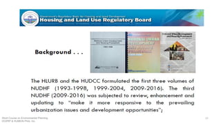 Short Course on Environmental Planning
DCERP & HUMEIN Phils. Inc.
57
 