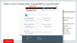 Taleo Learning Jan2019 Taleo Learn Roadmap For Planned Releases | PPTX