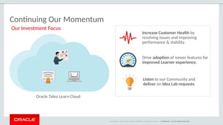 Taleo Learning Jan2019 Taleo Learn Roadmap For Planned Releases | PPTX