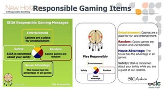 Responsible Gaming Items

 