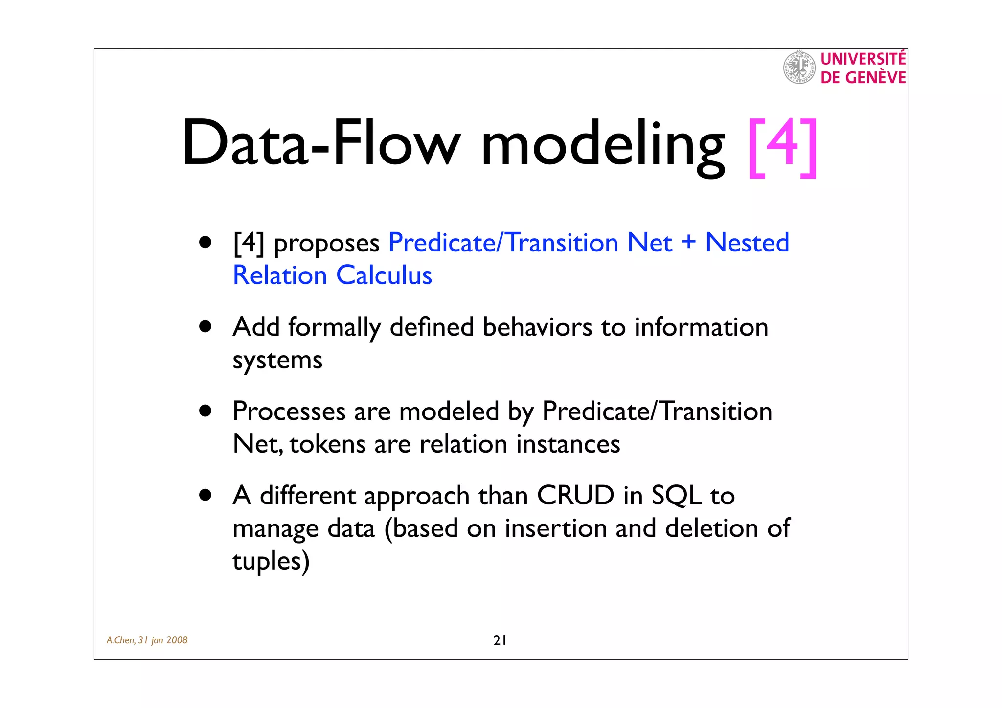 Semantics (requirements) of Business Process