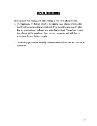 POB SBA/Janade fletcher business idea | PDF