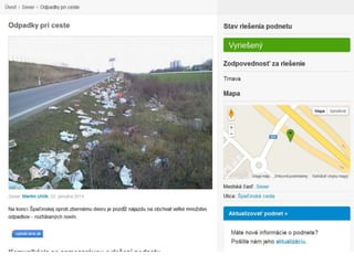 Jana Gmitterov: Odkaz pre starostu v meste Trnava