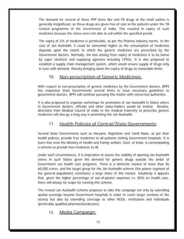 JAN AUSHADHI SCHEME DETAILS.