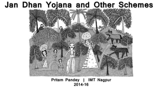Jan Dhan Yojana and Other Schemes
Pritam Pandey | IMT Nagpur
2014-16
 