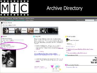 Archive Directory 