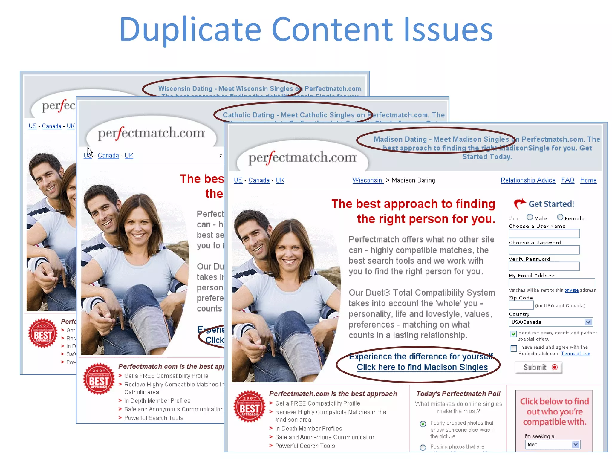 Duplicate Content Issues 